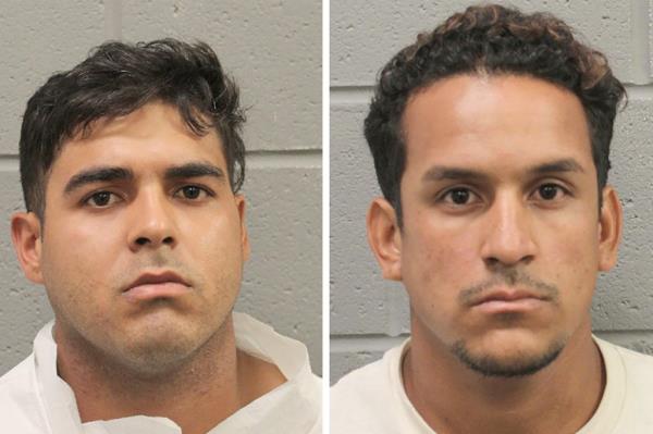 Johan Jose Martinez Rangel (left) and Franklin Pena are being held on $10 million each.