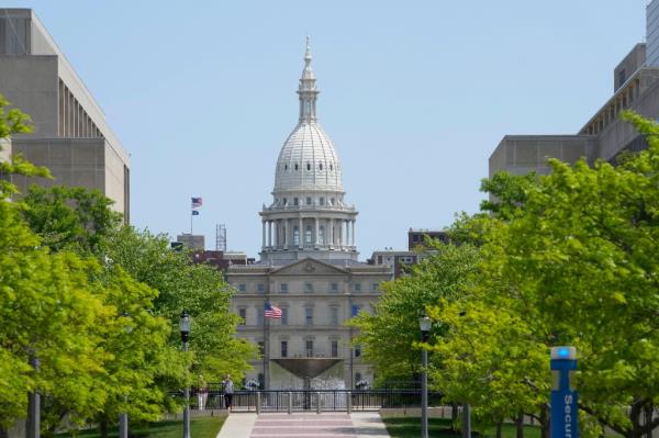 Michigan Democrats have passed an $83 billion state budget.